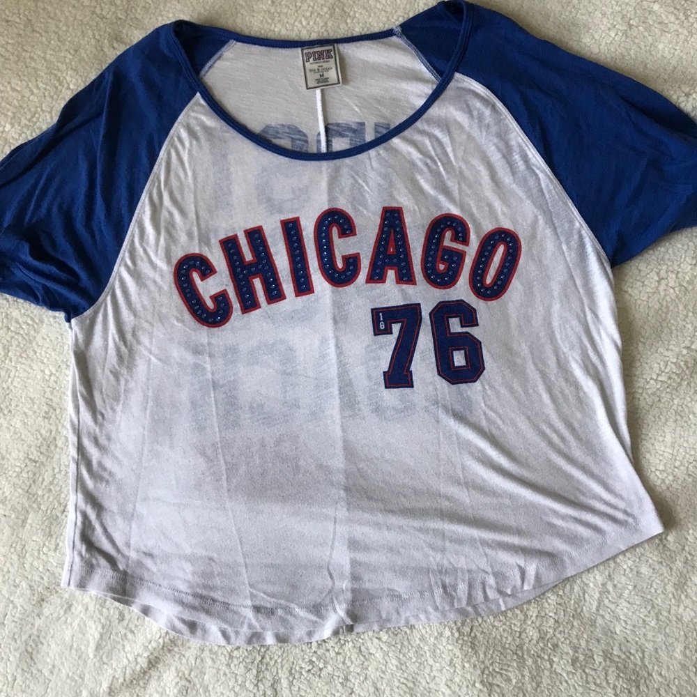 Chicago Cubs crop top